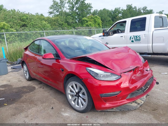 Продажа на аукционе авто 2022 Tesla Model 3 Rear-wheel Drive, vin: 5YJ3E1EA1NF303545, номер лота: 45286147