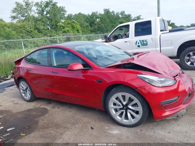 Продажа на аукционе авто 2022 Tesla Model 3 Rear-wheel Drive, vin: 5YJ3E1EA1NF303545, номер лота: 45286147