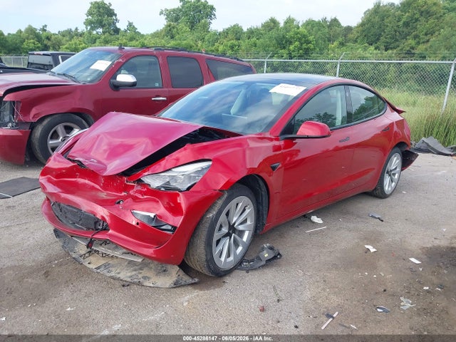 Продажа на аукционе авто 2022 Tesla Model 3 Rear-wheel Drive, vin: 5YJ3E1EA1NF303545, номер лота: 45286147