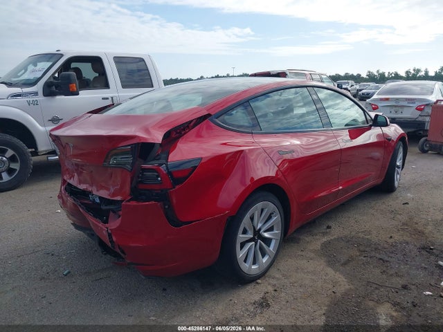 Продажа на аукционе авто 2022 Tesla Model 3 Rear-wheel Drive, vin: 5YJ3E1EA1NF303545, номер лота: 45286147