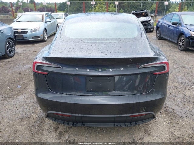Aukcja sprzedaży 2025 Tesla Model 3 Long Range Rear-wheel Drive/standard Rear-wheel Drive, vin: 5YJ3E1EAXSF030150, numer aukcji: 45286163