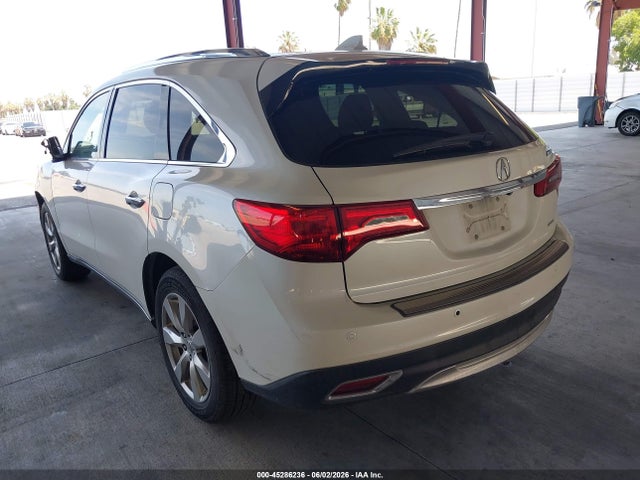 2014 Acura Mdx Advance Pkg W/entertainment Pkg მანქანა იყიდება აუქციონზე, vin: 5FRYD4H82EB044081, აუქციონის ნომერი: 45286236