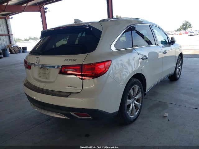 2014 Acura Mdx Advance Pkg W/entertainment Pkg მანქანა იყიდება აუქციონზე, vin: 5FRYD4H82EB044081, აუქციონის ნომერი: 45286236