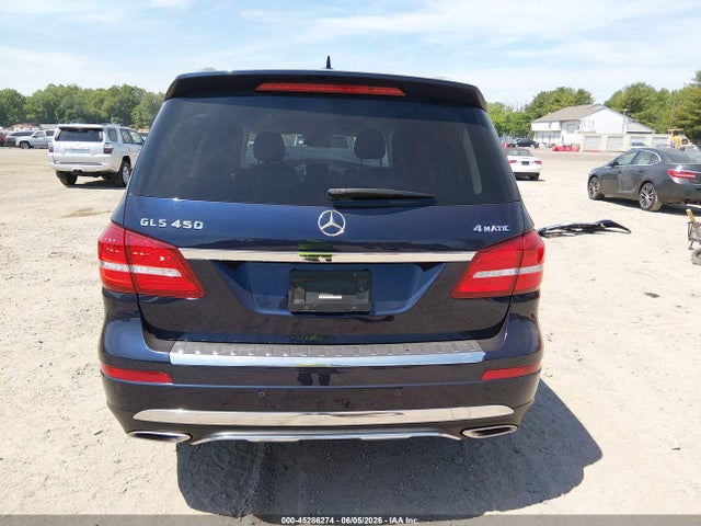 45286274 :رقم المزاد ، 4JGDF6EE6HA770647 vin ، 2017 Mercedes-benz Gls 450 4matic مزاد بيع