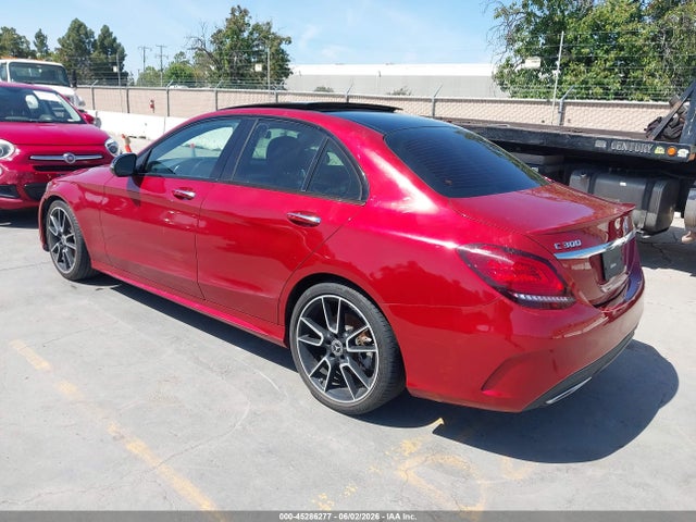 45286277 :رقم المزاد ، W1KWF8DB0MR620843 vin ، 2021 Mercedes-benz C 300 Sedan مزاد بيع