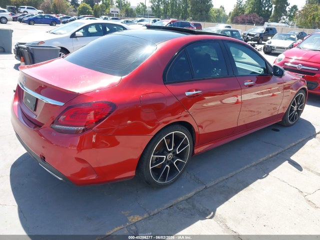 45286277 :رقم المزاد ، W1KWF8DB0MR620843 vin ، 2021 Mercedes-benz C 300 Sedan مزاد بيع