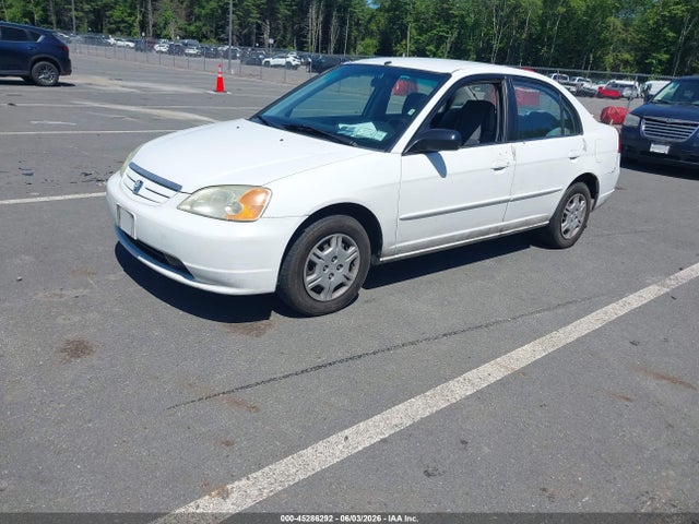 45286292 :رقم المزاد ، 2HGES16552H606984 vin ، 2002 Honda Civic Lx مزاد بيع