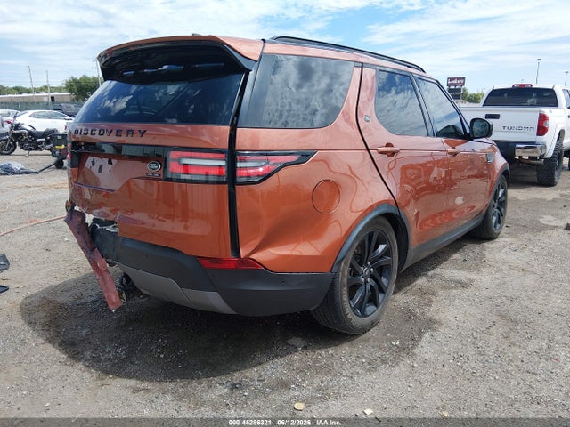 Продажа на аукционе авто 2018 Land Rover Discovery Hse Luxury, vin: SALRT2RK9JA061074, номер лота: 45286321