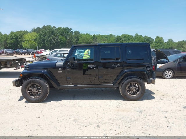 2017 Jeep Wrangler Unlimited 75th Anniversary Edition 4x4 მანქანა იყიდება აუქციონზე, vin: 1C4BJWEG7HL549283, აუქციონის ნომერი: 45286467