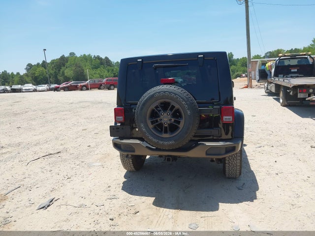2017 Jeep Wrangler Unlimited 75th Anniversary Edition 4x4 მანქანა იყიდება აუქციონზე, vin: 1C4BJWEG7HL549283, აუქციონის ნომერი: 45286467