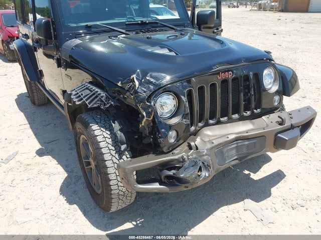 2017 Jeep Wrangler Unlimited 75th Anniversary Edition 4x4 მანქანა იყიდება აუქციონზე, vin: 1C4BJWEG7HL549283, აუქციონის ნომერი: 45286467