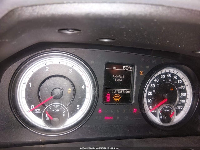 45286484 :رقم المزاد ، 3C6UR5CL0DG611990 vin ، 2013 Ram 2500 Tradesman مزاد بيع