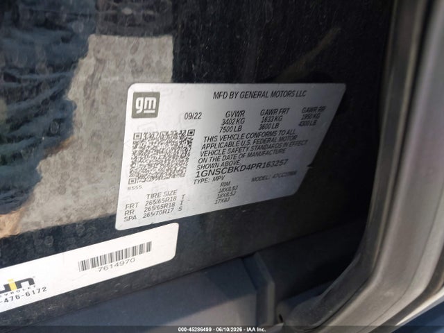 Chevrolet Suburban 2wd Ls 2023 1GNSCBKD4PR163257 Image 9
