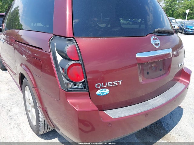 45286505 :رقم المزاد ، 5N1BV28U49N102474 vin ، 2009 Nissan Quest 3.5 Se مزاد بيع