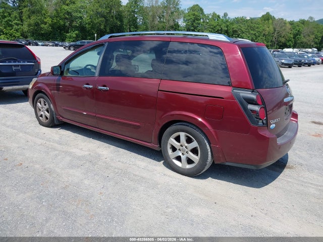 45286505 :رقم المزاد ، 5N1BV28U49N102474 vin ، 2009 Nissan Quest 3.5 Se مزاد بيع