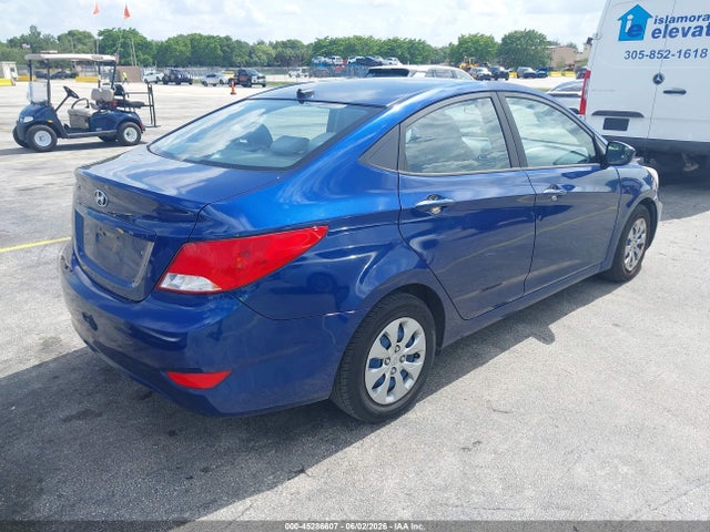 2017 Hyundai Accent Se მანქანა იყიდება აუქციონზე, vin: KMHCT4AEXHU311540, აუქციონის ნომერი: 45286607