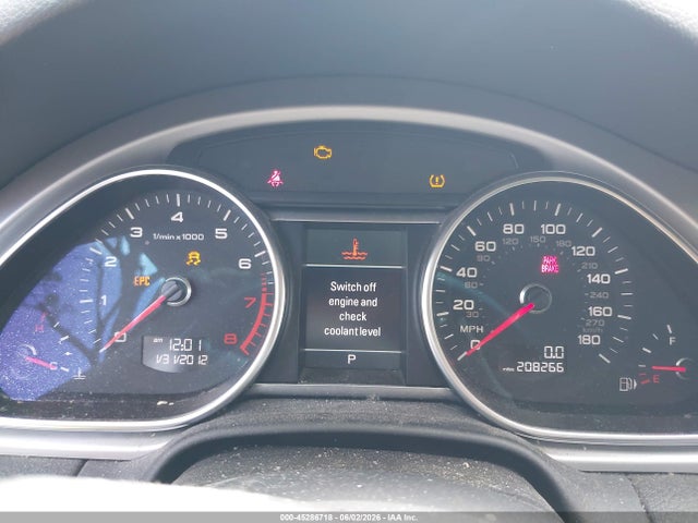 Aukcja sprzedaży 2013 Audi Q7 3.0t Premium, vin: WA1LGAFEXDD003112, numer aukcji: 45286718