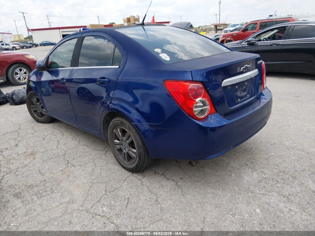 Aukcja sprzedaży 2013 Chevrolet Sonic Lt Auto, vin: 1G1JC5SH6D4242620, numer aukcji: 45286770