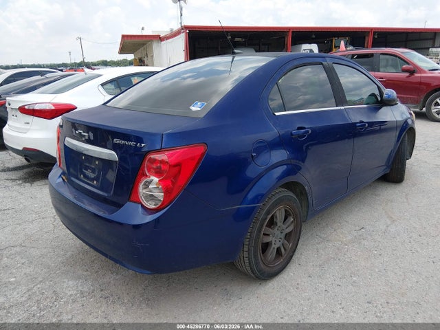 Aukcja sprzedaży 2013 Chevrolet Sonic Lt Auto, vin: 1G1JC5SH6D4242620, numer aukcji: 45286770