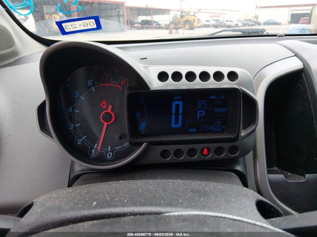 Aukcja sprzedaży 2013 Chevrolet Sonic Lt Auto, vin: 1G1JC5SH6D4242620, numer aukcji: 45286770