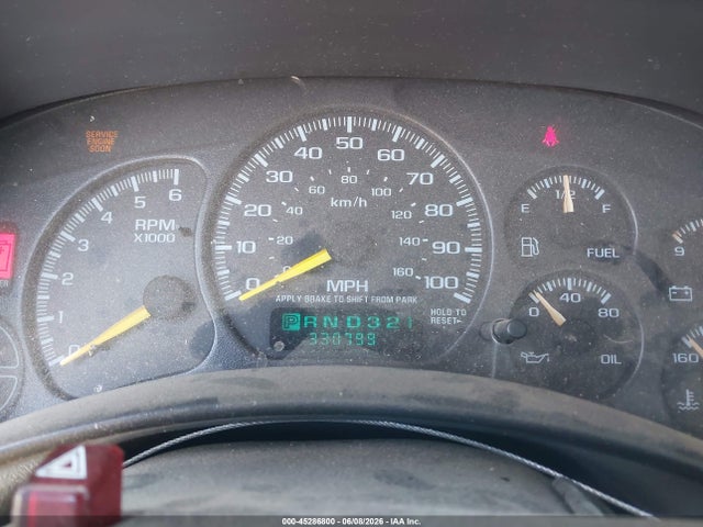 Aukcja sprzedaży 2000 Gmc Sierra 1500 Sle, vin: 2GTEC19V2Y1231953, numer aukcji: 45286800