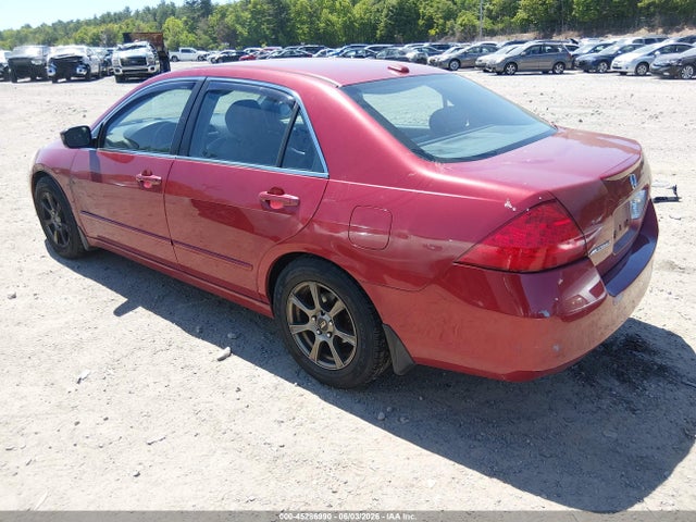 45286990 :رقم المزاد ، 1HGCM568X7A070025 vin ، 2007 Honda Accord 2.4 Ex مزاد بيع