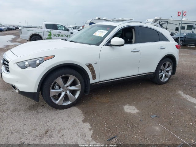 Продажа на аукционе авто 2014 Infiniti Qx70 Base V8, vin: JN8BS1MW0EM400166, номер лота: 45287059