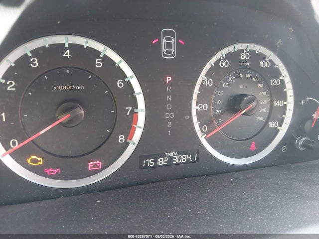 45287071 :رقم المزاد ، 1HGCP26819A201125 vin ، 2009 Honda Accord 2.4 Ex-l مزاد بيع