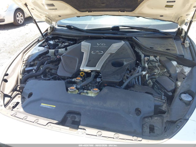45287088 :رقم المزاد ، JN1EV7EL0HM554326 vin ، 2017 Infiniti Q60 3.0t Premium/3.0t Sport مزاد بيع