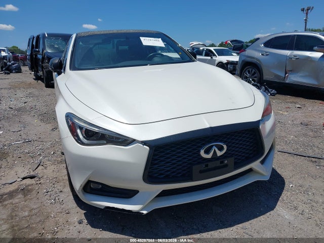 45287088 :رقم المزاد ، JN1EV7EL0HM554326 vin ، 2017 Infiniti Q60 3.0t Premium/3.0t Sport مزاد بيع