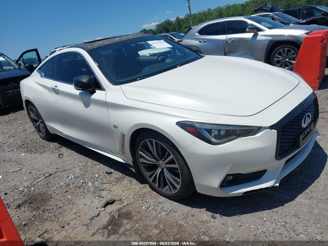 45287088 :رقم المزاد ، JN1EV7EL0HM554326 vin ، 2017 Infiniti Q60 3.0t Premium/3.0t Sport مزاد بيع