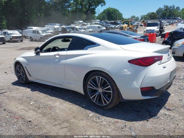 45287088 :رقم المزاد ، JN1EV7EL0HM554326 vin ، 2017 Infiniti Q60 3.0t Premium/3.0t Sport مزاد بيع