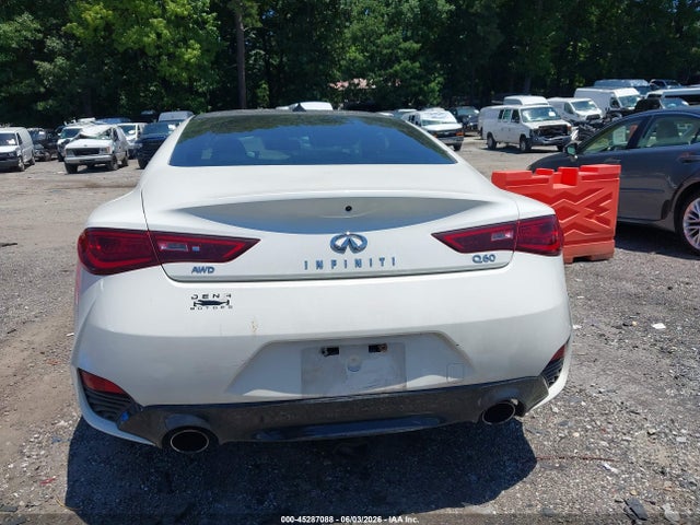 45287088 :رقم المزاد ، JN1EV7EL0HM554326 vin ، 2017 Infiniti Q60 3.0t Premium/3.0t Sport مزاد بيع