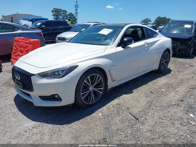 45287088 :رقم المزاد ، JN1EV7EL0HM554326 vin ، 2017 Infiniti Q60 3.0t Premium/3.0t Sport مزاد بيع