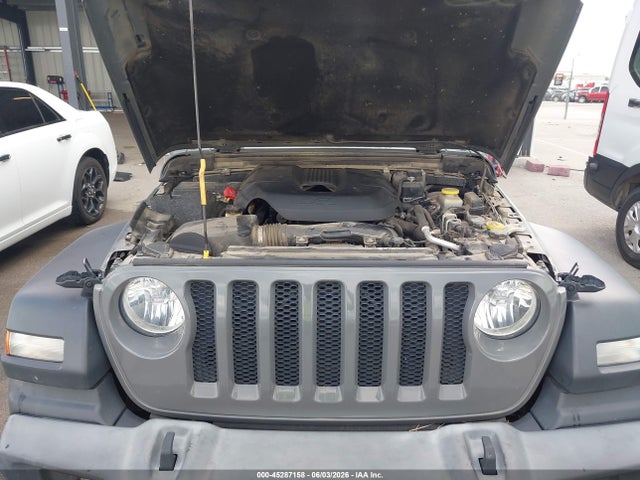 2018 Jeep Wrangler Unlimited Sport S 4x4 მანქანა იყიდება აუქციონზე, vin: 1C4HJXDN1JW197855, აუქციონის ნომერი: 45287158