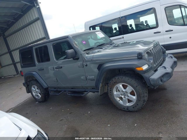 2018 Jeep Wrangler Unlimited Sport S 4x4 მანქანა იყიდება აუქციონზე, vin: 1C4HJXDN1JW197855, აუქციონის ნომერი: 45287158
