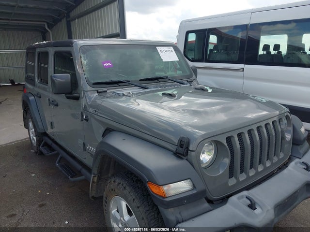 2018 Jeep Wrangler Unlimited Sport S 4x4 მანქანა იყიდება აუქციონზე, vin: 1C4HJXDN1JW197855, აუქციონის ნომერი: 45287158