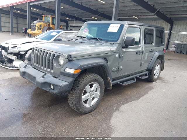 2018 Jeep Wrangler Unlimited Sport S 4x4 მანქანა იყიდება აუქციონზე, vin: 1C4HJXDN1JW197855, აუქციონის ნომერი: 45287158