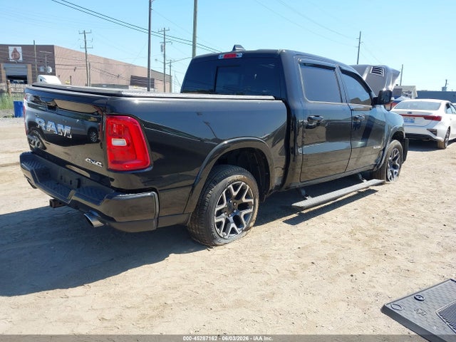 2026 Ram 1500 Laramie  4x4 5'7 Box მანქანა იყიდება აუქციონზე, vin: 1C6SRFJP2TN191593, აუქციონის ნომერი: 45287162