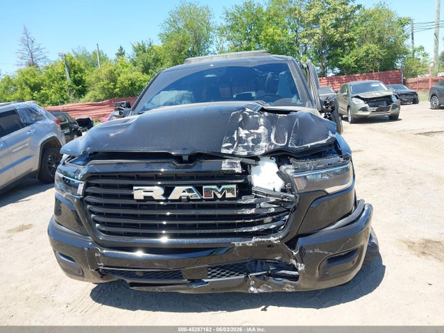 2026 Ram 1500 Laramie  4x4 5'7 Box მანქანა იყიდება აუქციონზე, vin: 1C6SRFJP2TN191593, აუქციონის ნომერი: 45287162