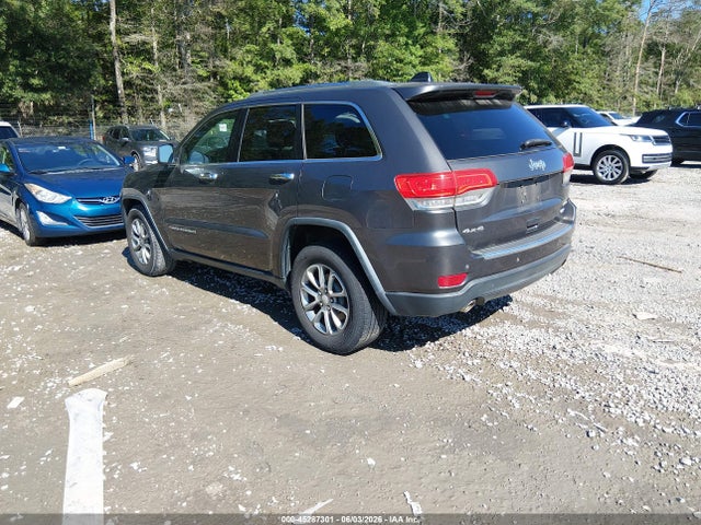 2014 Jeep Grand Cherokee Limited მანქანა იყიდება აუქციონზე, vin: 1C4RJFBGXEC251857, აუქციონის ნომერი: 45287301