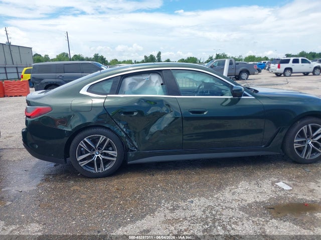 2024 Bmw 430i Gran Coupe მანქანა იყიდება აუქციონზე, vin: WBA63AV02RFS00479, აუქციონის ნომერი: 45287311