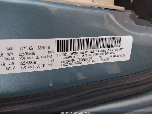 Продаж на аукціоні авто 2009 Chrysler Town & Country Touring, vin: 2A8HR54159R654268, номер лоту: 45287406
