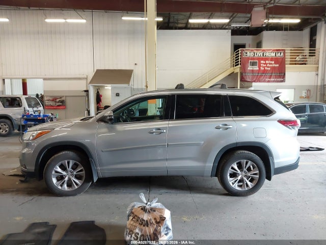 Toyota Highlander Xle V6 2015 5TDJKRFH1FS192731 Image 14