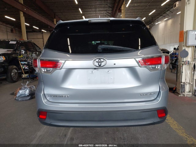 Toyota Highlander Xle V6 2015 5TDJKRFH1FS192731 Image 16