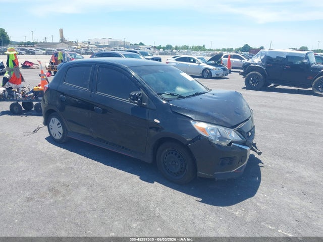 45287530 :رقم المزاد ، ML32AUHJXMH001239 vin ، 2021 Mitsubishi Mirage Carbonite Edition/es/le مزاد بيع