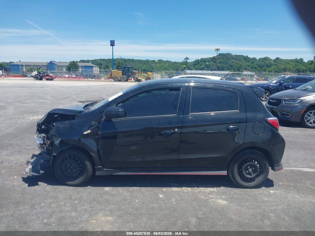 45287530 :رقم المزاد ، ML32AUHJXMH001239 vin ، 2021 Mitsubishi Mirage Carbonite Edition/es/le مزاد بيع