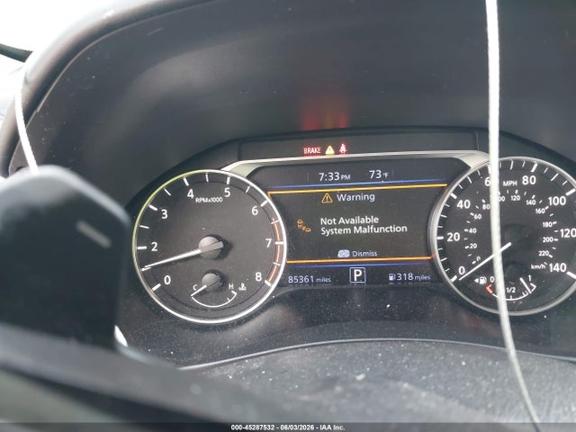 Aukcja sprzedaży 2019 Nissan Altima 2.5 Sr, vin: 1N4BL4CV6KN316142, numer aukcji: 45287532