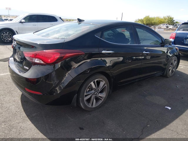 Hyundai Elantra Limited 2014 5NPDH4AEXEH545970 Image 4