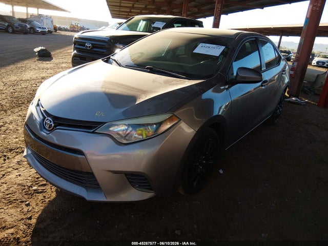 Aukcja sprzedaży 2016 Toyota Corolla Le, vin: 2T1BURHE9GC538861, numer aukcji: 45287577